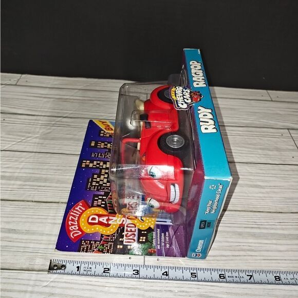 Cream and Red Toy Fire Truck Vehicle - Picture 10 of 10